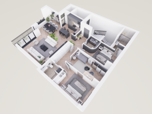 Uknjižen i useljiv, 4.0 stan, novogradnja u Deli-Radivoja, Lekino brdo 106m²