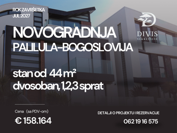 Funkcionalan dvosoban stan od 43,88 m² za život ili investiciju, Karaburma