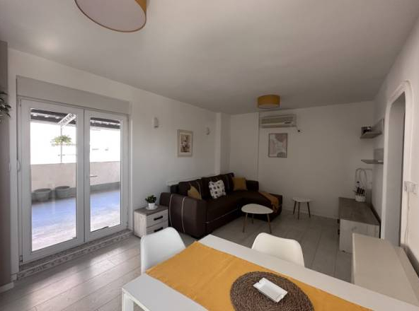 Namešten 1.5 stan sa velikom terasom u centru,34m2