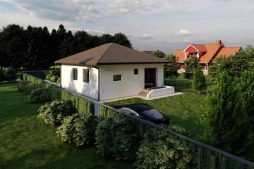 Moderna kuća u sivoj fazi u Vrčinu, 104m2