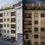 Palilula, Bogoslovija – Novogradnja: Dvoiposoban stan od 54m² u mirnoj zoni
